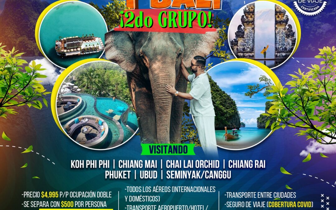 2do grupo Tailandia-BALI ABRIL-MAYO 2025