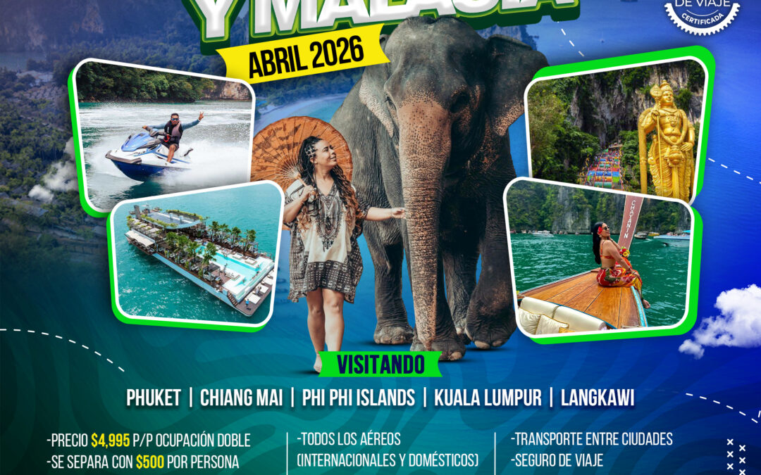 Tailandia-Malasia ABRIL 2026 Songkran